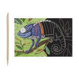 Ooly Scratch & Scribble Mini Scratch Art Kit - Jungle Fun