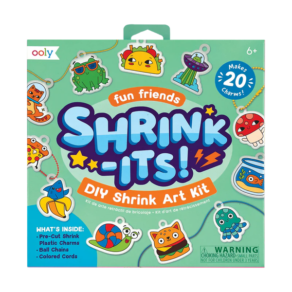 Ooly Shrink-Its! DIY Shrink Art Kit - Fun Friends