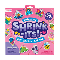Ooly Shrink-Its! DIY Shrink Art Kit - Cute Crew