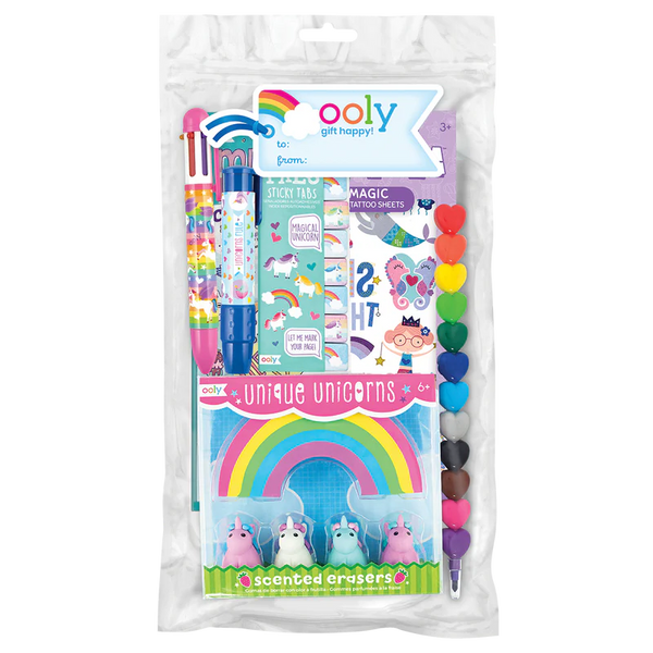 Ooly Oh My! Unicorns & Mermaids Happy Pack