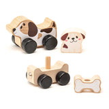 *NEW* Cubika Magnetic Wooden Toy Set - Clever Puppies