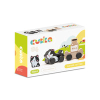 *NEW* Cubika Magnetic Wooden Toy Set - Clever Kitties