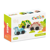 *NEW* Cubika Joyful Dinos Wooden Toy Set