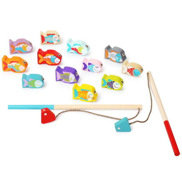 *NEW* Cubika Magnetic Wooden Fishing Game