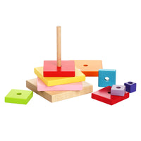*NEW* Cubika Wooden Pyramid Stacker