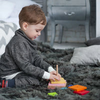 *NEW* Cubika Wooden Pyramid Stacker