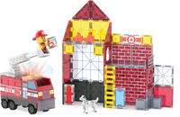 *NEW* Magna-Tiles Fire Station 50-Piece Set