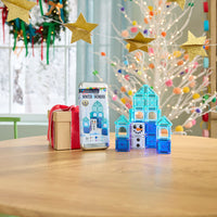 *NEW* Magna-Tiles microMAGS 26-Piece Winter Wonder Travel Set