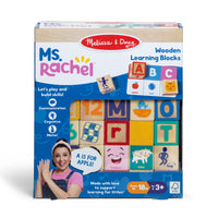 Melissa & Doug Ms. Rachel Blocks + Activity Cards