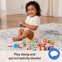 Melissa & Doug Ms. Rachel Blocks + Activity Cards