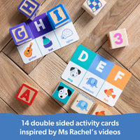 Melissa & Doug Ms. Rachel Blocks + Activity Cards