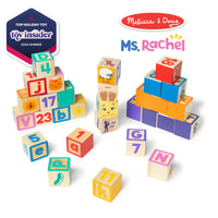 Melissa & Doug Ms. Rachel Blocks + Activity Cards
