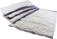 OsoCozy Better Fit Unbleached Cotton Prefolds, 6-Pack