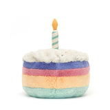 *COMING SOON* Jellycat Amuseables Rainbow Birthday Cake (LIMIT 1)