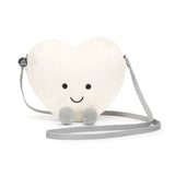Jellycat Amuseable Cream Heart Bag (LIMIT 2)