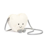 Jellycat Amuseable Cream Heart Bag (LIMIT 2)