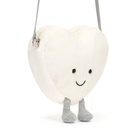 Jellycat Amuseable Cream Heart Bag (LIMIT 2)