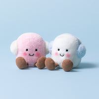 *COMING SOON* Jellycat Amuseables Toastie Pink & White Marshmallows (LIMIT 1)