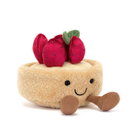 *NEW* Jellycat Amuseables Fleurette Tarte Aux Fraises (LIMIT 1)