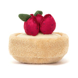 *NEW* Jellycat Amuseables Fleurette Tarte Aux Fraises (LIMIT 1)
