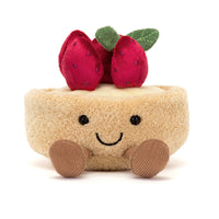 *NEW* Jellycat Amuseables Fleurette Tarte Aux Fraises (LIMIT 1)