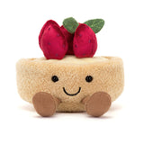 *NEW* Jellycat Amuseables Fleurette Tarte Aux Fraises (LIMIT 1)