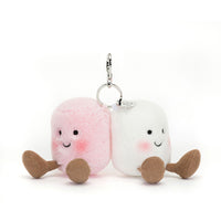 *NEW* Jellycat Amuseables Pair of Marshmallows Bag Charm (LIMIT 1)