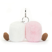 *NEW* Jellycat Amuseables Pair of Marshmallows Bag Charm (LIMIT 1)