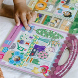 Melissa & Doug Poke-A-Dot All Around Book: All Around Our Town