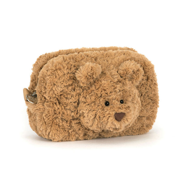*NEW* Jellycat Bartholomew Bear Pouch (LIMIT 1)