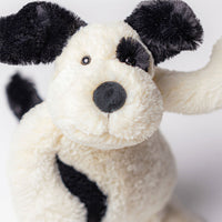 *COMING SOON* Jellycat Bashful Black & Cream Puppy Original (LIMIT 1)