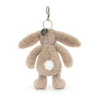 Jellycat Bashful Beige Bunny Bag Charm (LIMIT 1)