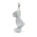 *COMING SOON* Jellycat Bashful Silver Bunny Bag Charm (LIMIT 1)
