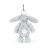 *COMING SOON* Jellycat Bashful Silver Bunny Bag Charm (LIMIT 1)