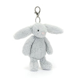 *COMING SOON* Jellycat Bashful Silver Bunny Bag Charm (LIMIT 1)