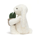 *NEW* Jellycat Cream Bunny with Plant (LIMIT 1)