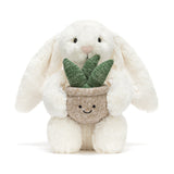 *NEW* Jellycat Cream Bunny with Plant (LIMIT 1)