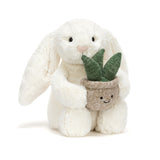 *NEW* Jellycat Cream Bunny with Plant (LIMIT 1)