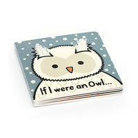 Jellycat 'If I Were An Owl' Book (White)