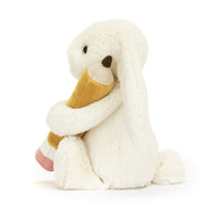 Jellycat Bashful Bunny with Pencil (LIMIT 1)