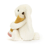 Jellycat Bashful Bunny with Pencil (LIMIT 1)