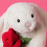 *COMING SOON* Jellycat Bashful Cream Bunny with Rose