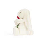 *COMING SOON* Jellycat Bashful Cream Bunny with Rose
