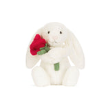 *COMING SOON* Jellycat Bashful Cream Bunny with Rose