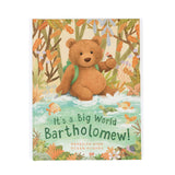 Jellycat 'It's a Big World Bartholomew' Book