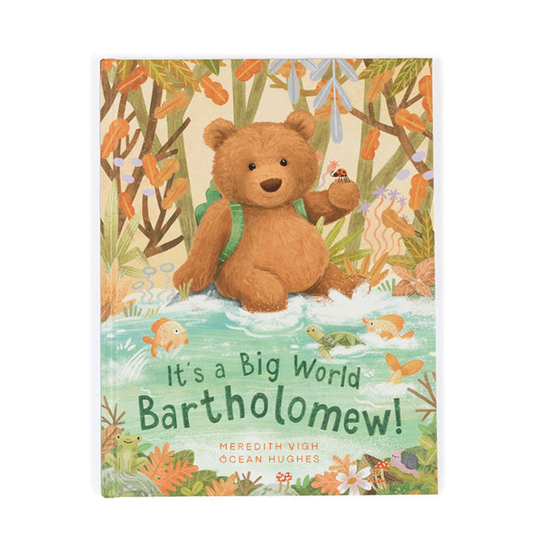 Jellycat 'It's a Big World Bartholomew' Book