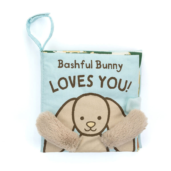 Jellycat 'Bashful Bunny Loves You' Soft Book