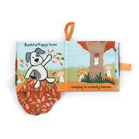 Jellycat 'Bashful Puppy Loves You' Soft Book