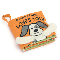 Jellycat 'Bashful Puppy Loves You' Soft Book