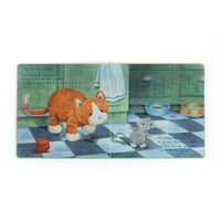 Jellycat 'Ginger, the Courageous Kitten' Book